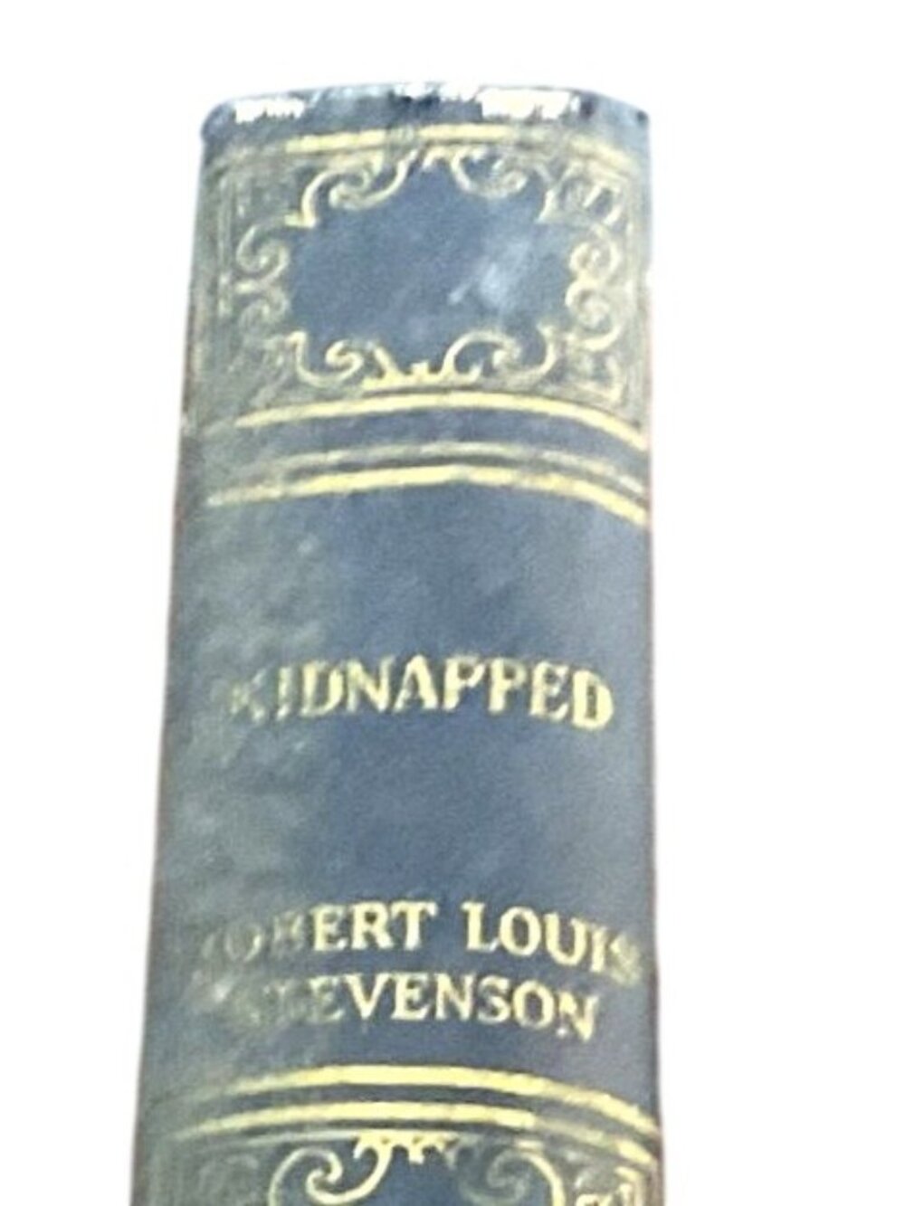 Vtg Kidnapped Art-Type Edition By Robert Louis Stevenson Hardcover Book 1940s